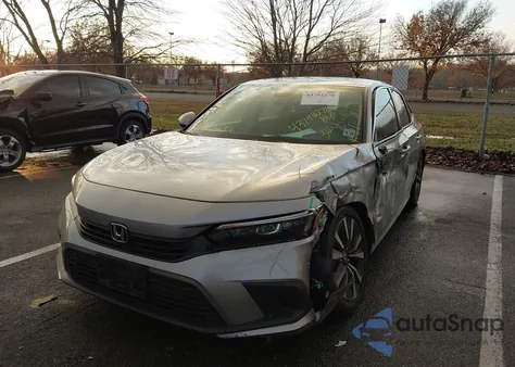 2023 Honda Civic Ex/Ex W/O Bsi из США, поврежденный, VIN 2HGFE1F72PH310938